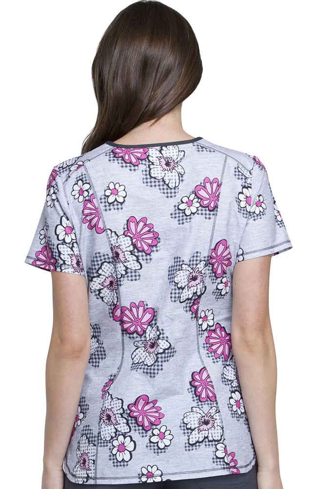 Clearance Women's V-Neck Dr. Seuss Print Scrub Top Cherokee Clearance Women's V-Neck Dr. Seuss Print Scrub Top -Silverts-shop 4 ck tf720 printclearance 650