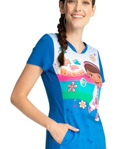 Cherokee Clearance Women's To The Rescue Print Scrub Top 5 Cherokee Clearance Women's To The Rescue Print Scrub Top -Silverts-shop 4 ck tf749 printclearance 650