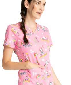 Cherokee Clearance Women's Hello Kitty Sunshine Print Scrub Top 5 Cherokee Clearance Women's Hello Kitty Sunshine Print Scrub Top -Silverts-shop 4 ck tf770 printclearance 650