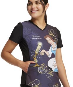 Cherokee Women's Choose Kindness Print Scrub Top 5 Cherokee Women's Choose Kindness Print Scrub Top -Silverts-shop 4 ck tf782 print 650