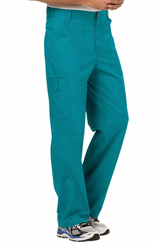 Cherokee Workwear Clearance Men's Zip Fly Cargo Scrub Pant - Image 4