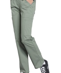 Cherokee Workwear Clearance Women's Elastic Waistband Pull On Cargo Scrub Pant -Silverts-shop 4 ck ww170 clearance 650