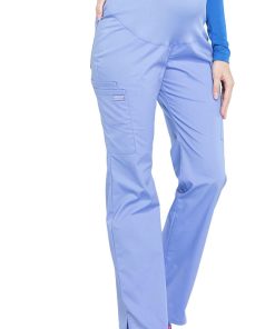Cherokee Workwear Clearance Women's Maternity Soft Knit Waistband Scrub Pant -Silverts-shop 4 ck ww220 clearance 650
