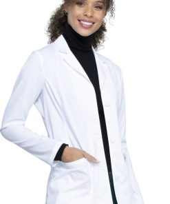 Cherokee Workwear Women's 28" Consultation Lab Coat 9 Cherokee Workwear Women's 28" Consultation Lab Coat -Silverts-shop 4 ck ww450ab 650