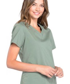 Cherokee Workwear Clearance Women's V-Neck Solid Scrub Top 10 Cherokee Workwear Clearance Women's V-Neck Solid Scrub Top -Silverts-shop 4 ck ww665 clearance 650