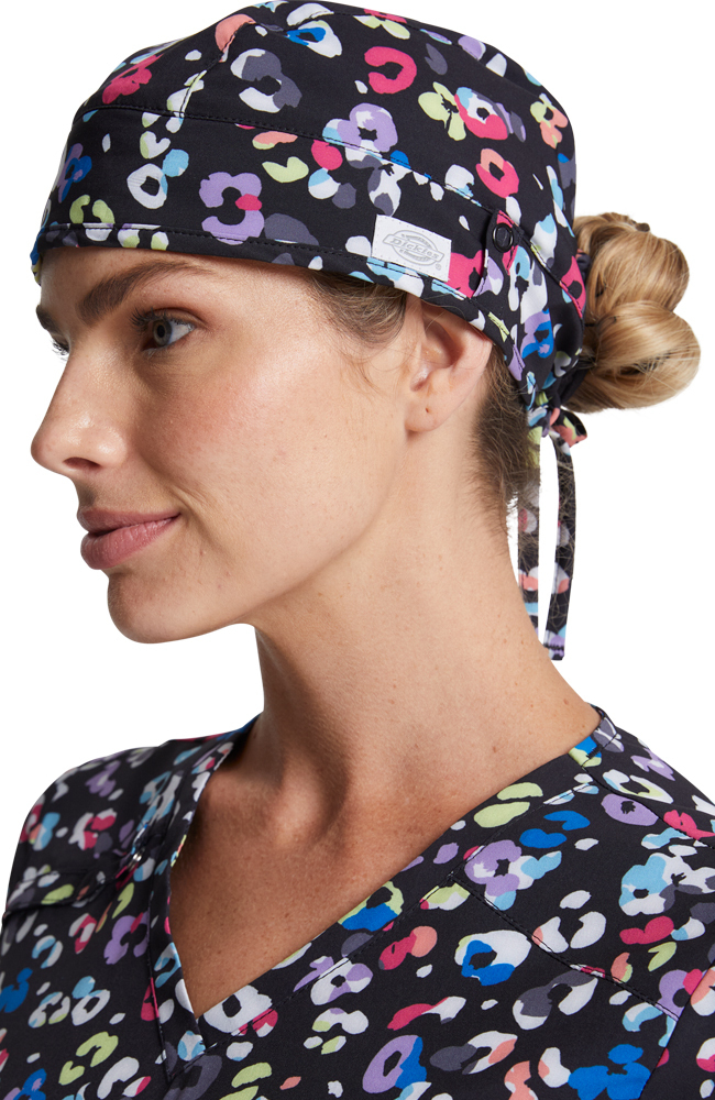 Women's Safari Pop Print Scrub Hat Dickies Women's Safari Pop Print Scrub Hat -Silverts-shop 4 di dk513 print 650