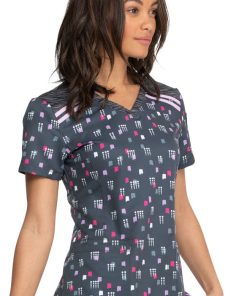 Dickies Clearance Women's Dots So Geo Print Scrub Top 5 Dickies Clearance Women's Dots So Geo Print Scrub Top -Silverts-shop 4 di dk602 printclearance 650