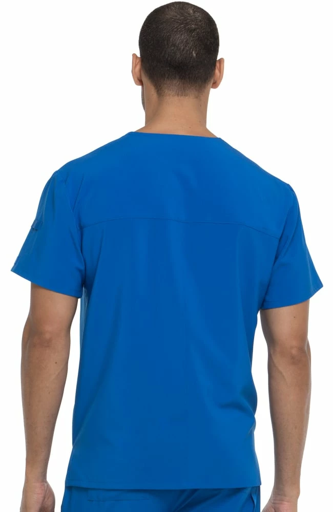 Dickies Clearance Men's V-Neck Solid Scrub Top - Image 4
