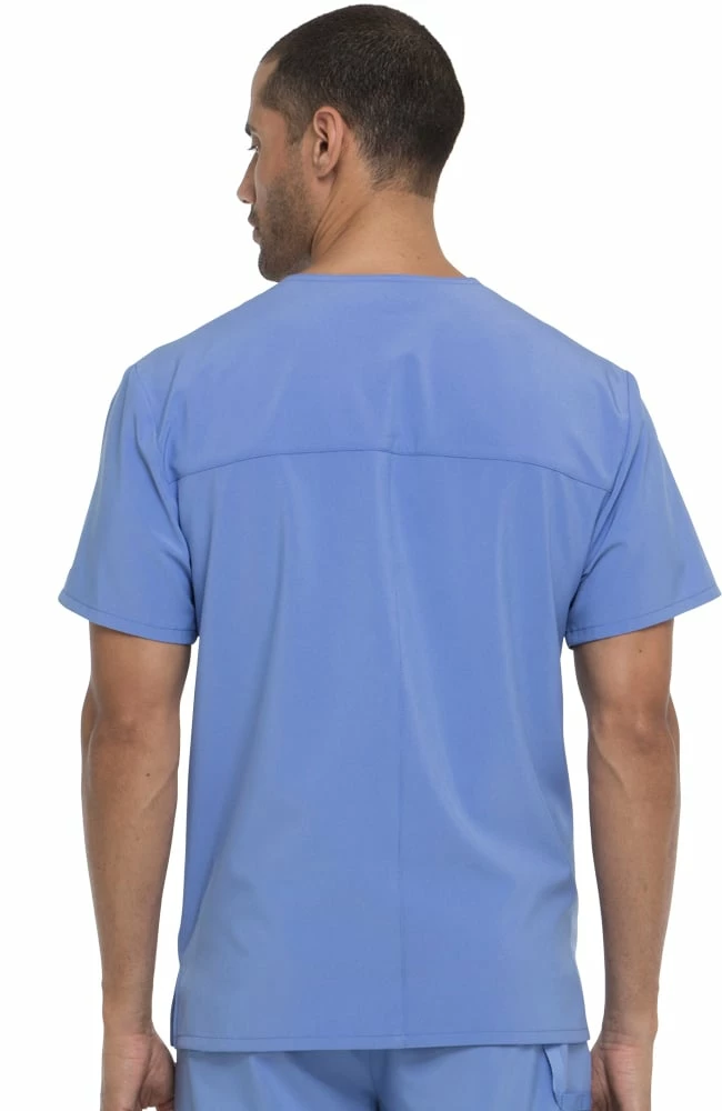 Dickies Clearance Men's V-Neck Utility Solid Scrub Top - Image 4