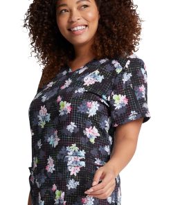 Dickies Clearance Women's Light Bright Blooms Print Scrub Top 5 Dickies Clearance Women's Light Bright Blooms Print Scrub Top -Silverts-shop 4 di dk731 printclearance 650