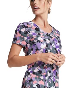 Dickies Clearance Women's Camo Buds Print Scrub Top 5 Dickies Clearance Women's Camo Buds Print Scrub Top -Silverts-shop 4 di dk852 printclearance 650