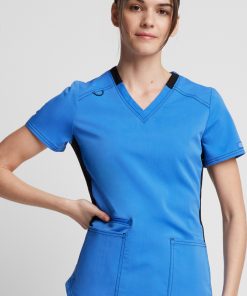 Dickies Clearance Women's Knitted Panel Solid Scrub Top 5 Dickies Clearance Women's Knitted Panel Solid Scrub Top -Silverts-shop 4 di dk875 clearance 650