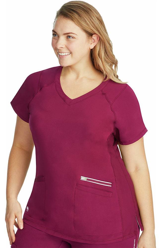 Clearance Women's Serena V-Neck Solid Scrub Top Healing Hands Clearance Women's Serena V-Neck Solid Scrub Top -Silverts-shop 4 hh 2284 clearance 650