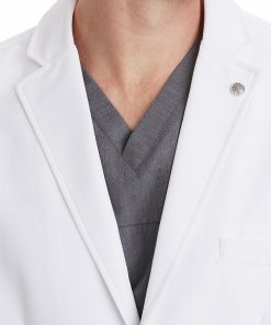 Healing Hands Men's Lyndon Lab Coat -Silverts-shop 4 hh 5103 650