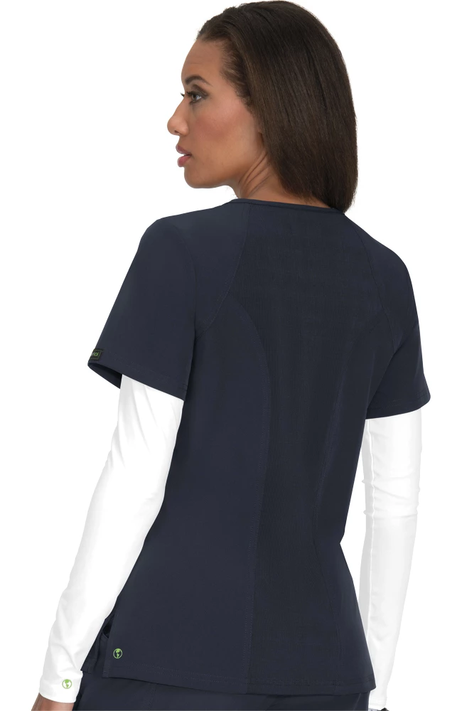 Koi Women's Eco Solid Scrub Top & Cherish Jogger Scrub Pant Set - Image 4