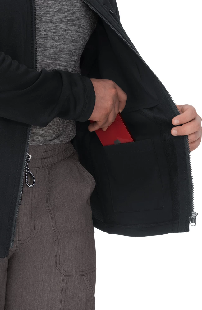 Koi Men's Reactivate Zip Front Scrub Jacket - Image 4