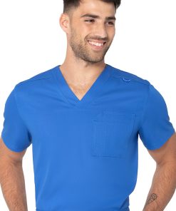 Urbane Clearance Men's Tuckable Solid Scrub Top -Silverts-shop 4 ln 9137ah clearance 650