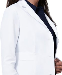 Medelita Women's M3 Estie Classic Fit 36½" Lab Coat -Silverts-shop 4 md eswm3lc 650