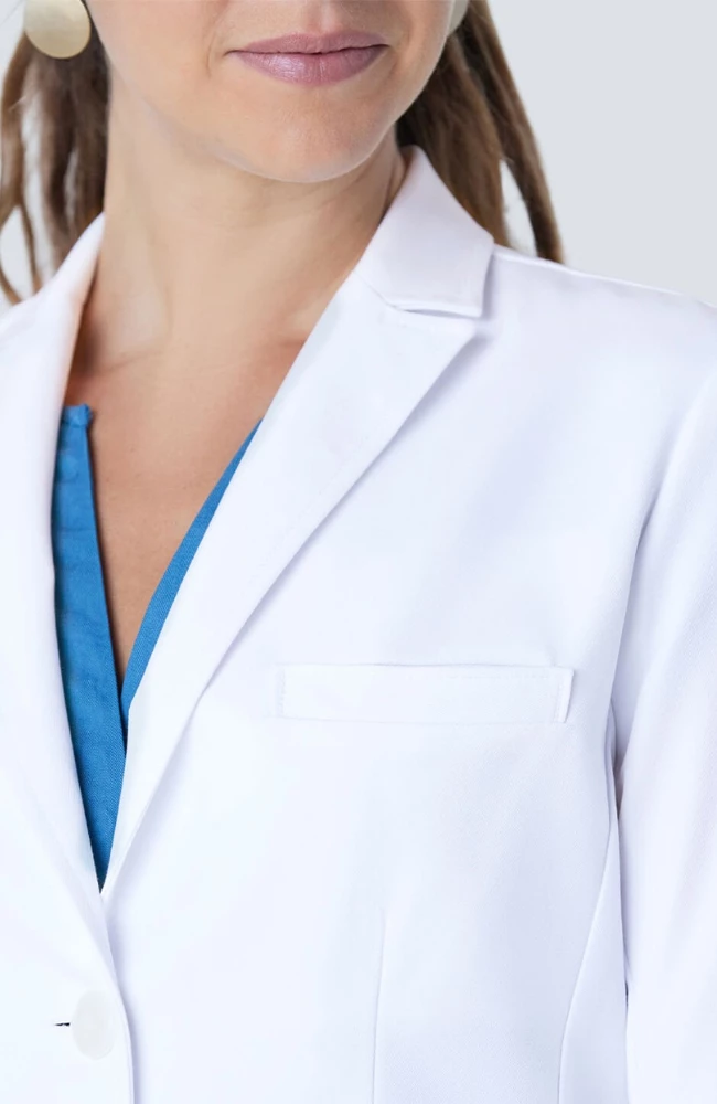 Medelita Women's J. Wright Slim Fit Lab Coat - Image 4