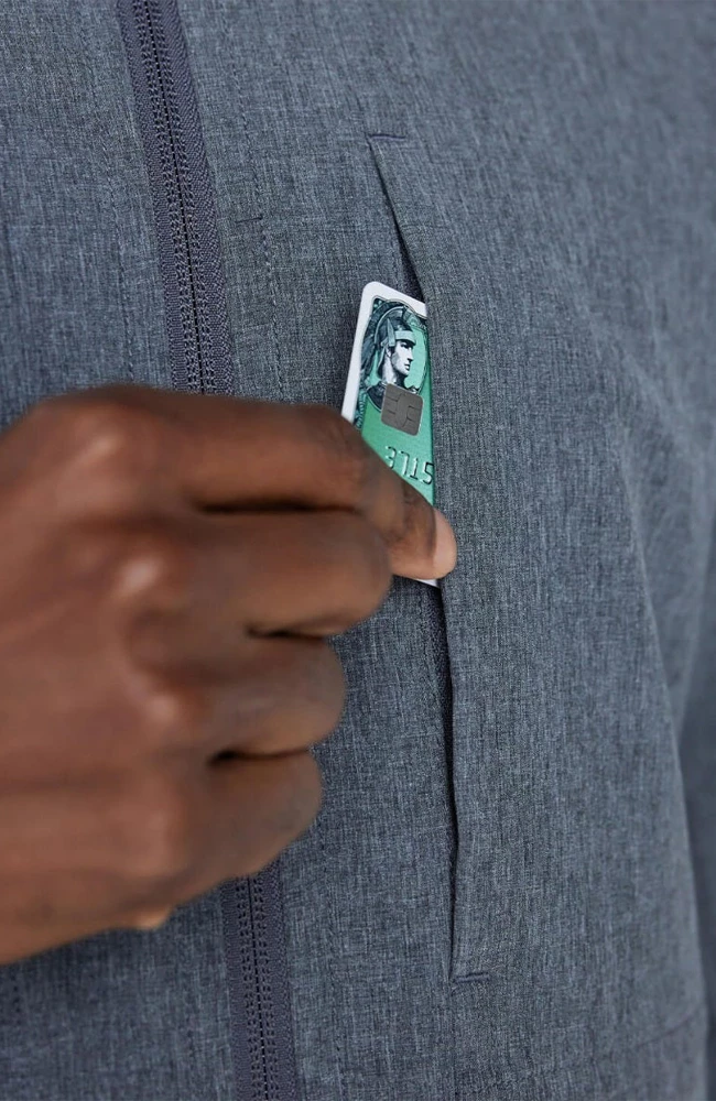 Medelita Men's Quantum 5-Pocket Full-Zip Jacket - Image 4