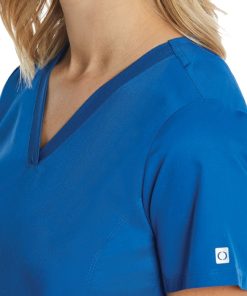 EON Women's Athletic Utility Solid Scrub Top 10 EON Women's Athletic Utility Solid Scrub Top -Silverts-shop 4 mv 1768 650
