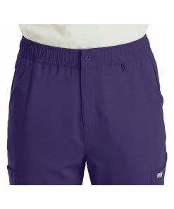 Maevn Uniforms Men's Fly Front Cargo Scrub Pant -Silverts-shop 4 mv 5891 650