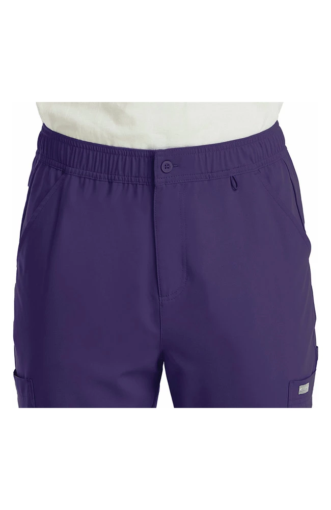 Maevn Uniforms Men's Fly Front Cargo Scrub Pant - Image 4