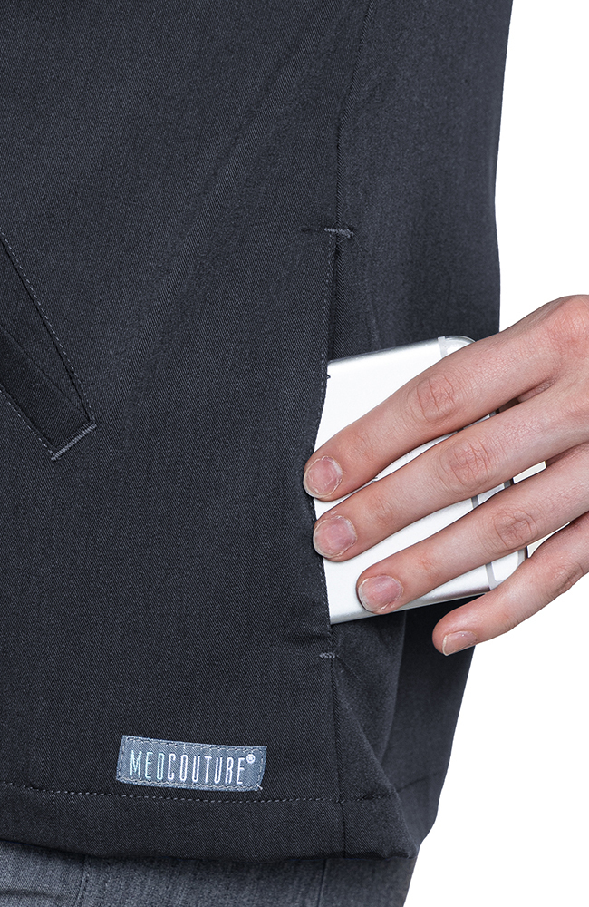 Women's Raglan Solid Scrub Jacket Med Couture Women's Raglan Solid Scrub Jacket -Silverts-shop 4 pe 7660 650