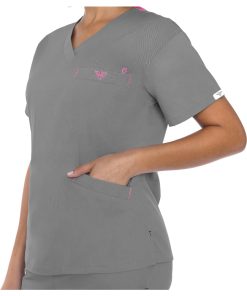 Med Couture Clearance Women's Signature V-Neck Solid Scrub Top 5 Med Couture Clearance Women's Signature V-Neck Solid Scrub Top -Silverts-shop 4 pe 8403 clearance 650