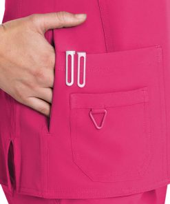 Med Couture Women's Refined V-Neck Solid Scrub Top 5 Med Couture Women's Refined V-Neck Solid Scrub Top -Silverts-shop 4 pe 8416 650