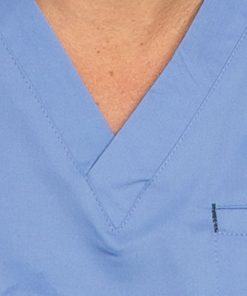 Med Couture Clearance Men's V-Neck Scrub Top With Welt Pocket -Silverts-shop 4 pe 8471 clearance 650