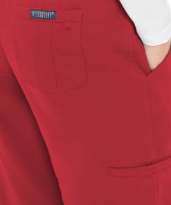 Med Couture Clearance Women's Paige Knit Waistband Cargo Yoga Scrub Pant -Silverts-shop 4 pe 8744 clearance 650