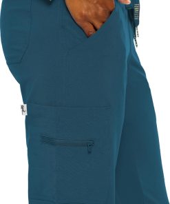 Med Couture Clearance Women's Transformer Knit Waistband Drawstring Scrub Pant 5 Med Couture Clearance Women's Transformer Knit Waistband Drawstring Scrub Pant -Silverts-shop 4 pe 8747 clearance 650