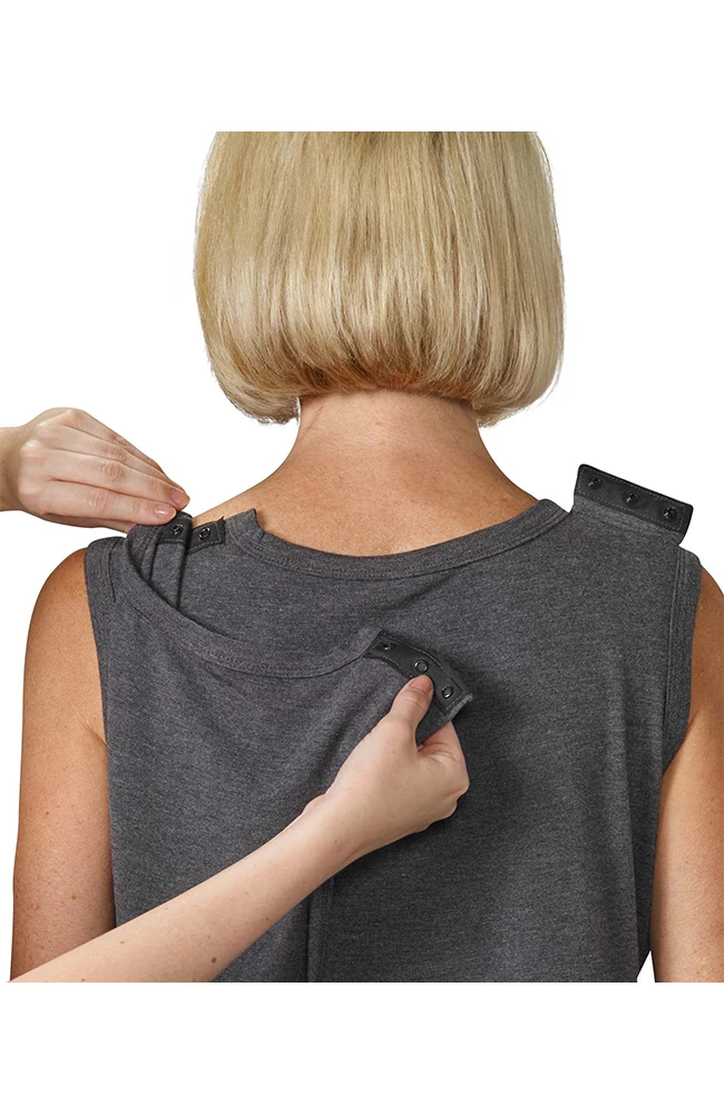 Silverts Clearance Women's Open Back Modal Undervest - Image 4