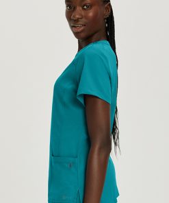 White Cross Women's V-Neck Solid Scrub Top 5 White Cross Women's V-Neck Solid Scrub Top -Silverts-shop 4 wc 785 650