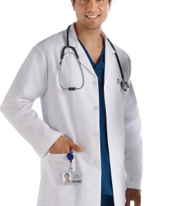 META Labwear Clearance Fundamentals By Men's 34" Lab Coat 9 META Labwear Clearance Fundamentals By Men's 34" Lab Coat -Silverts-shop 4 wh 15007 clearance 650
