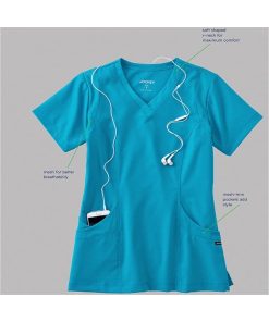 Jockey Scrubs Clearance Women's Mesh Trim V-Neck Solid Scrub Top 7 Jockey Scrubs Clearance Women's Mesh Trim V-Neck Solid Scrub Top -Silverts-shop 4 wh 2329 clearance 650