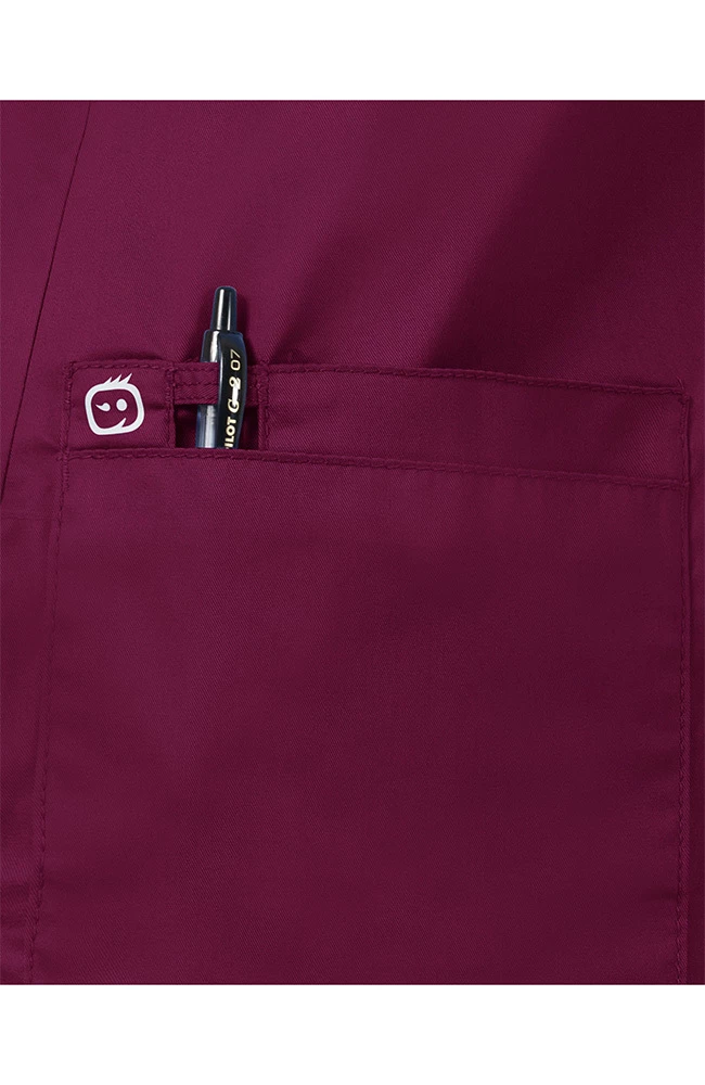 WonderWORK Clearance Women's V-Neck Solid Scrub Top - Image 4