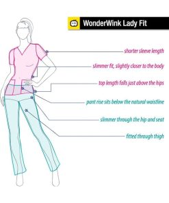 WonderWink Clearance Women's Quebec Lady Fit 8-Pocket Scrub Pants -Silverts-shop 4 wk 5016 clearance 650