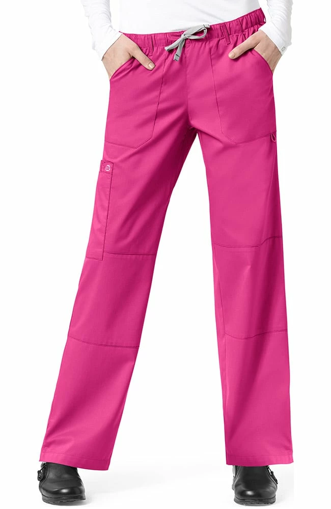 WonderWORK Clearance Women's Straight Leg Cargo Scrub Pant - Image 4