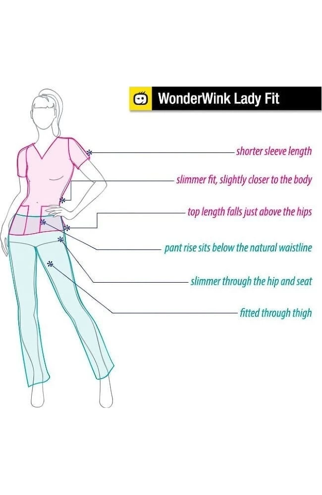 WonderWink Clearance Women's Ermance 32" Lab Coat - Image 4