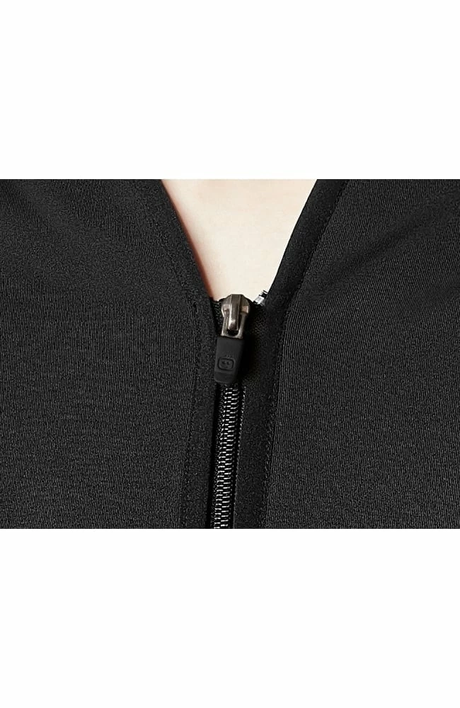 WonderFlex By Wonderwink Women's Fleece Solid Scrub Jacket - Image 4