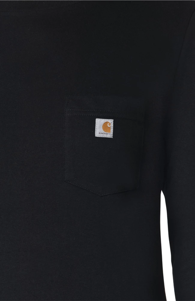 Carhartt Women's Crew Neck Pocket Graphic T-Shirt - Image 4