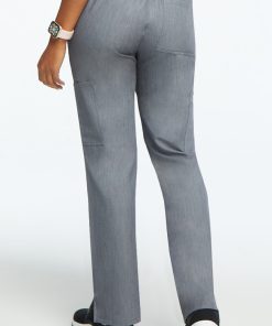 AllHeart Clearance Women's Mock Wrap Solid Scrub Top & Cargo Scrub Pant Set -Silverts-shop 5 ah lsset9 clearance 650