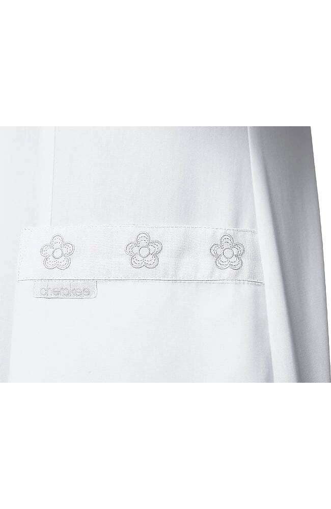 Cherokee Clearance Women's Daisy Embroidered 29½" Lab Coat - Image 5