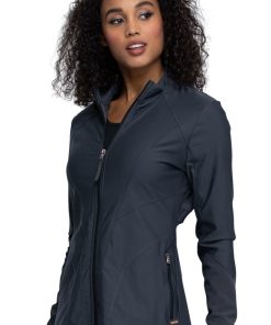Cherokee Women's Zip Front Scrub Jacket 6 Cherokee Women's Zip Front Scrub Jacket -Silverts-shop 5 ck ck390 650