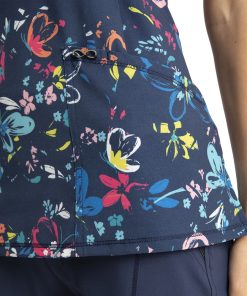 Cherokee Clearance Women's Flutter Floral Print Scrub Top 12 Cherokee Clearance Women's Flutter Floral Print Scrub Top -Silverts-shop 5 ck ck609 printclearance 650