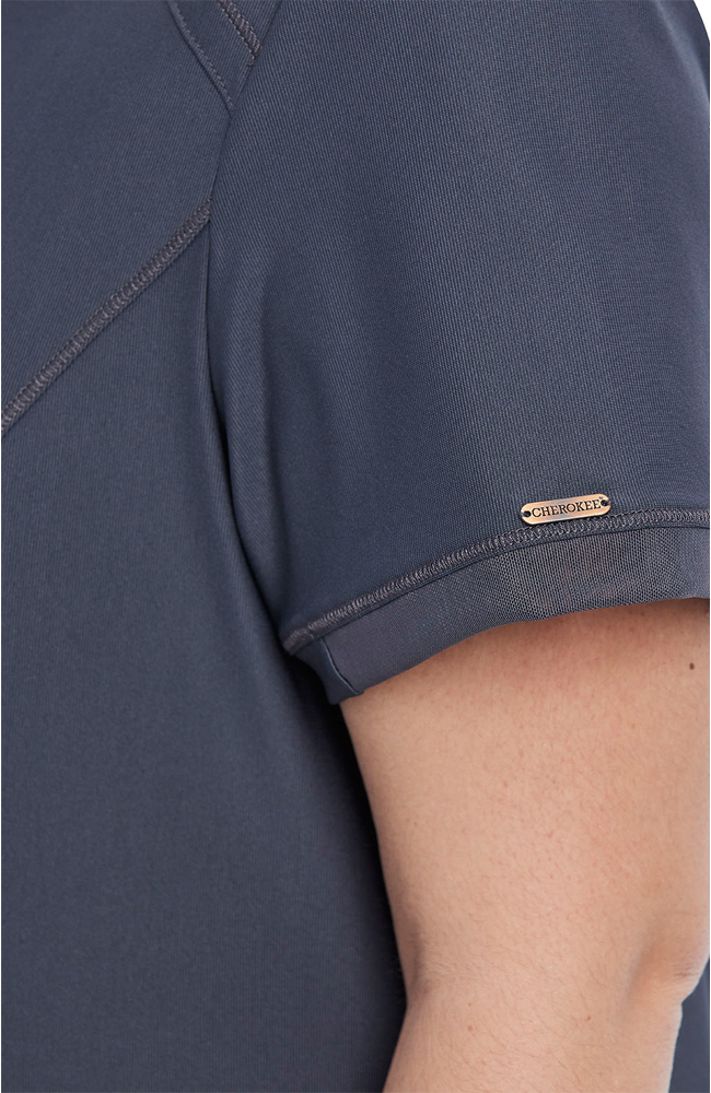 Women's V-Neck Solid Scrub Top Cherokee Women's V-Neck Solid Scrub Top -Silverts-shop 5 ck ck723 650