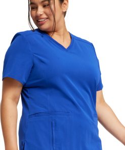 Cherokee Clearance Women's Solid Scrub Top -Silverts-shop 5 ck ck786a clearance 650
