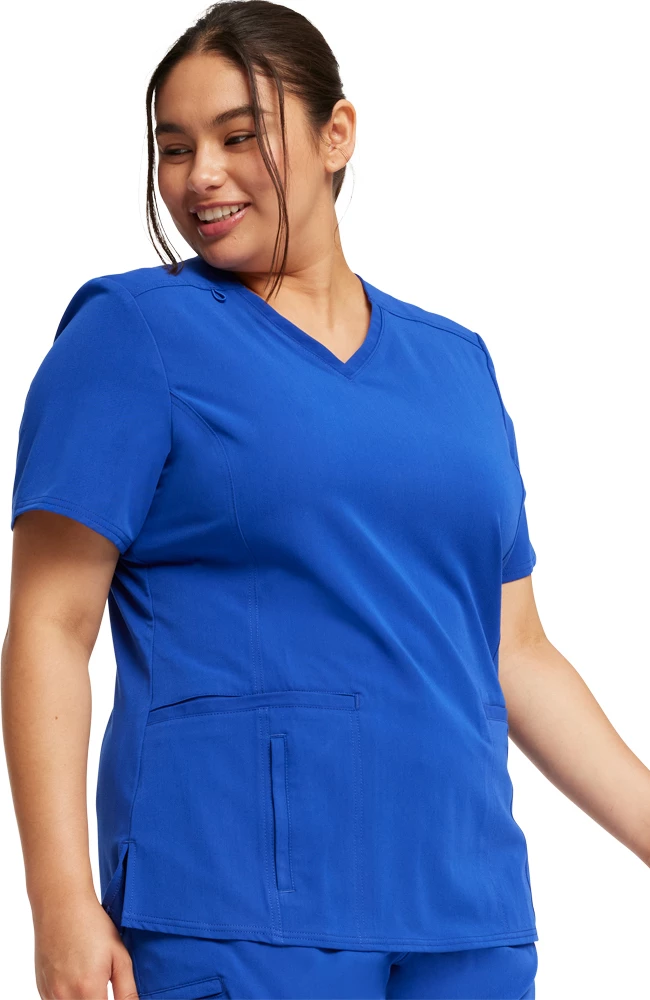 Cherokee Clearance Women's Solid Scrub Top - Image 5